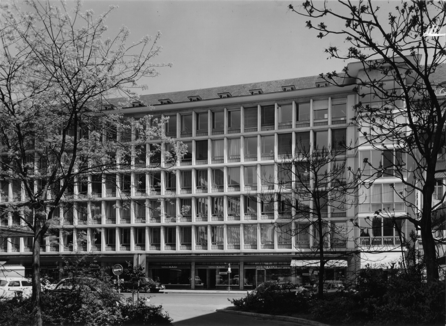 Geschäftshaus Talgarten (1951–1952), Zürich, Roland Rohn (Foto: Privatarchiv Gérard Golliard, Zürich)